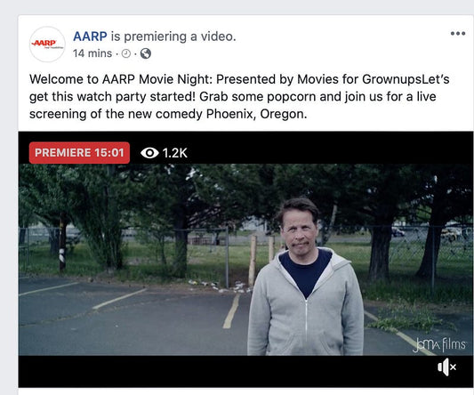 AARP Facebook Watch Party